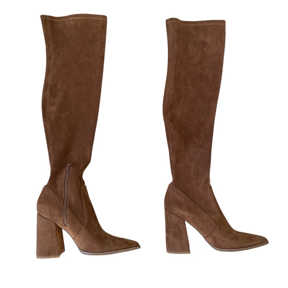 Steve Madden Brown Over the Knee Boots